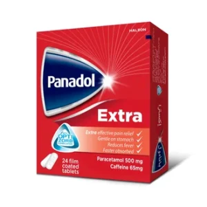 بانادول اكسترا اوبتيزورب لتخفيف إضافي مسكن فعال للألم والحمي | 24 قرص